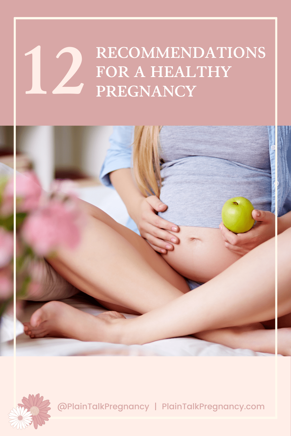 12 Recommendations for a Healthy Pregnancy - PlainTalkPregnancy.com